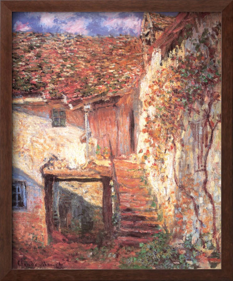 Die Treppe - Claude Monet Paintings